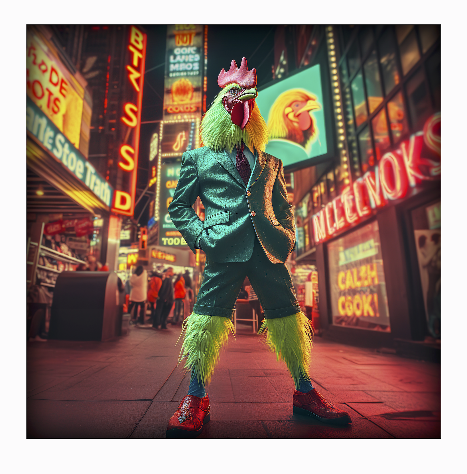 _I MIGHT BE A BIG COCK, BUT I DRESS WELL_
